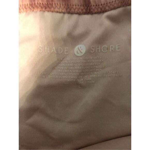 Pink tie dye Shade and Shore pink and white tie dye bikini bottoms - Picture 3 of 4